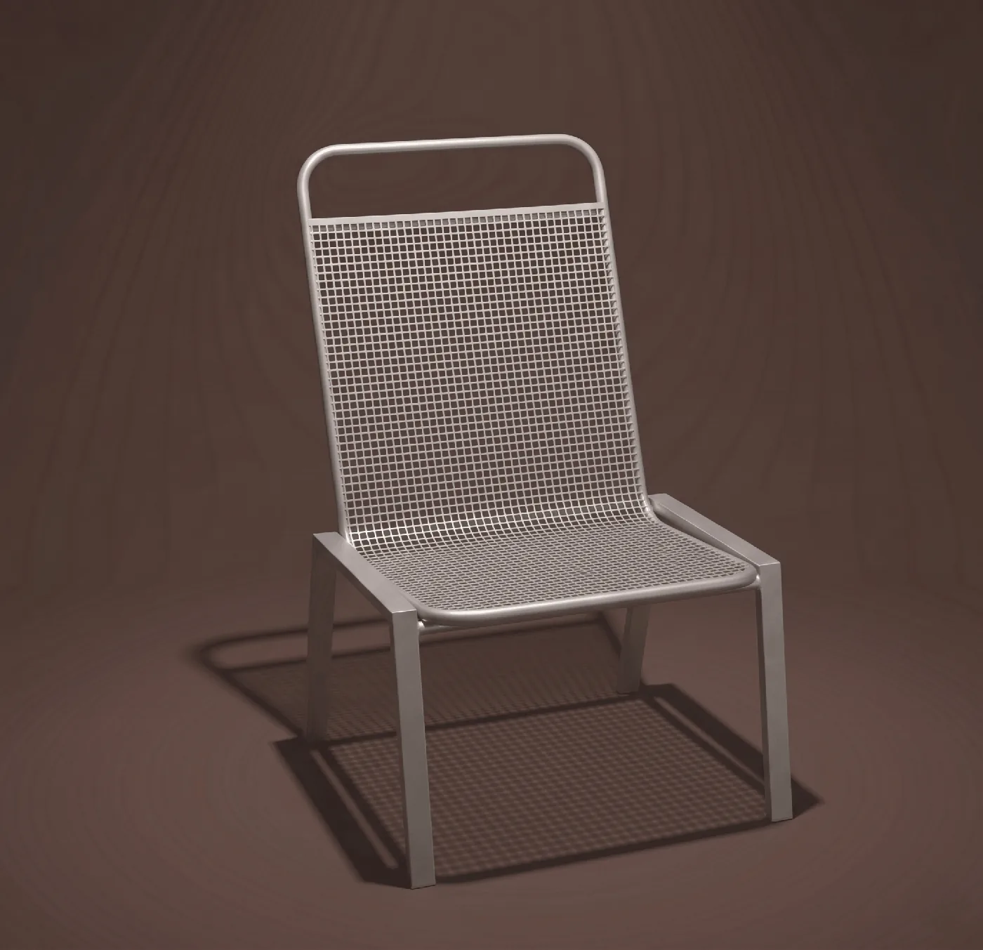 Кресло BARS FURNITURE из нержавеющей стали